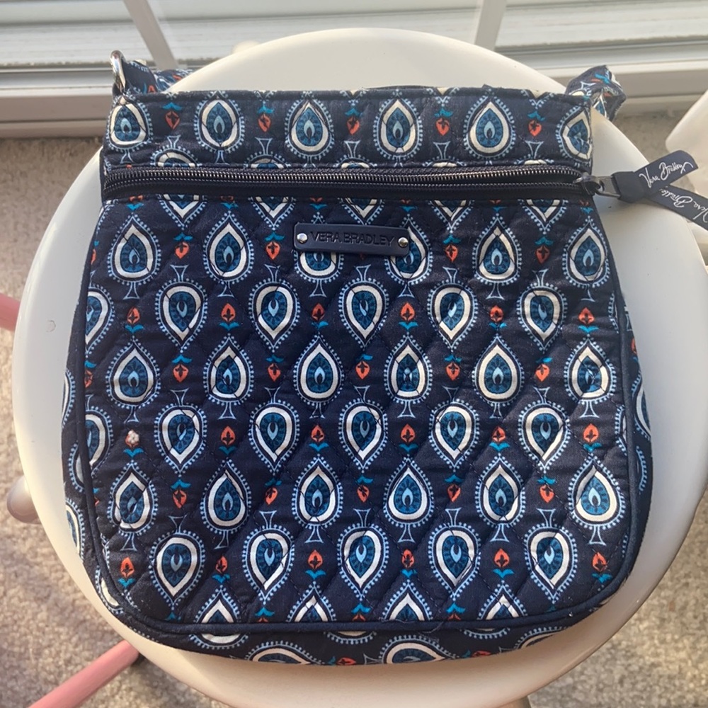 VERA BRADLEY crossbody bag blue